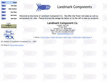 Tablet Screenshot of landmarkflyrodtubes.com